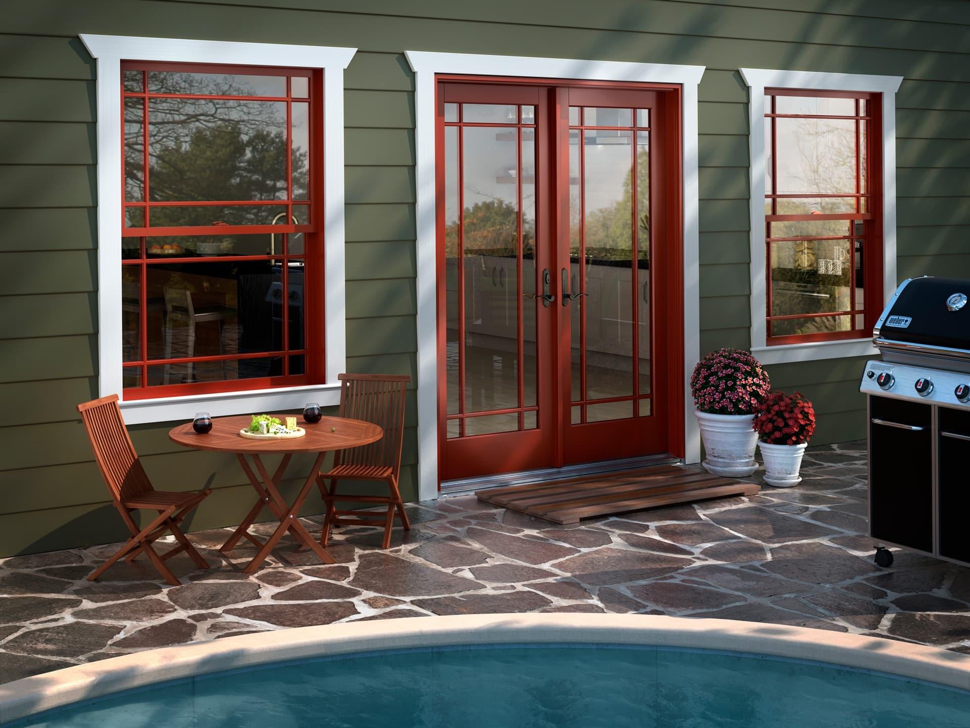 Hinged French Patio Doors Louisville Ky And La Grange Ky Window World